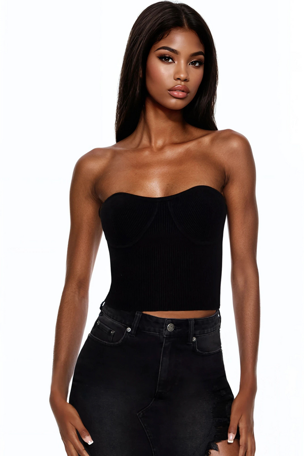 forever 21 Sweater-Knit Tube Top