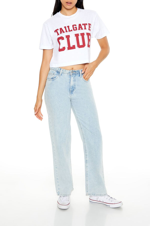 Forever 21 Tailgate Club Graphic Baby Tee