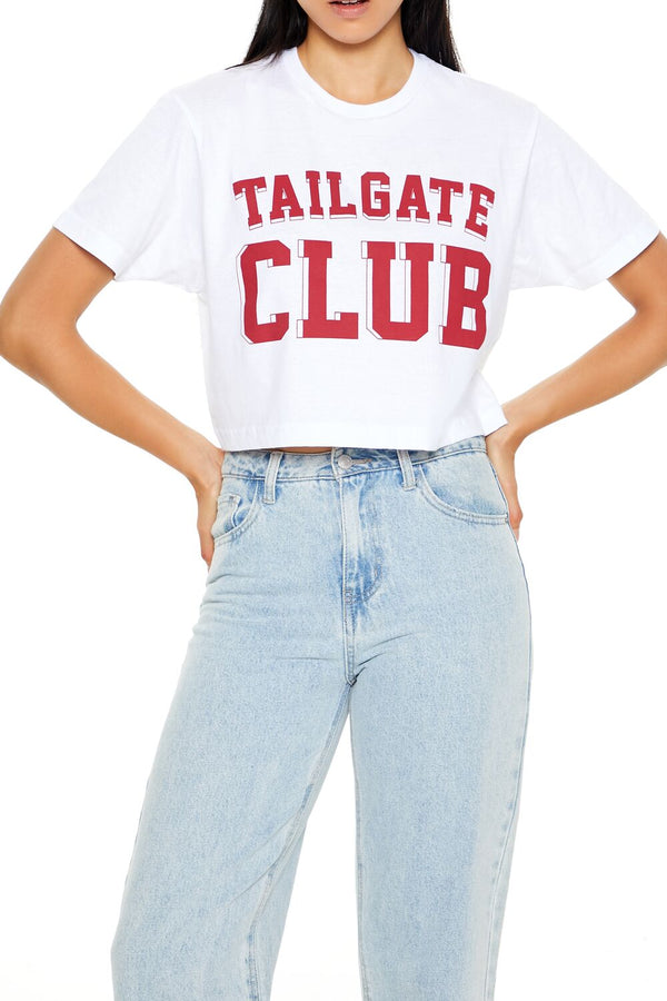 forever 21 Tailgate Club Graphic Baby Tee