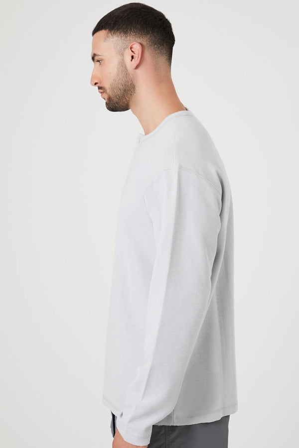 Forever 21 Thermal Henley Shirt