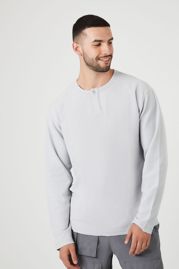 forever 21 Thermal Henley Shirt