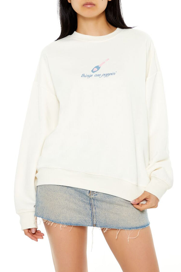 forever 21 Things Are Poppin Pullover