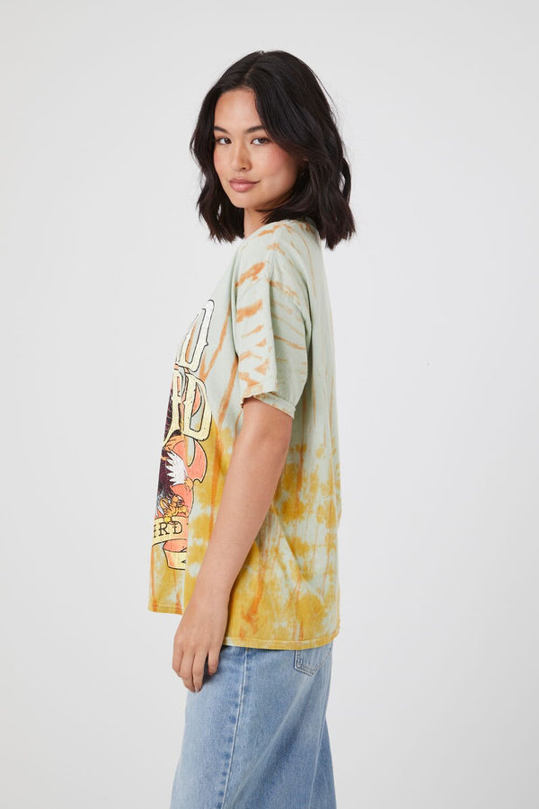 Forever 21 Tie-Dye Lynyrd Skynyrd Graphic Tee