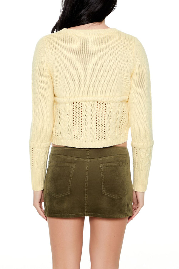 Forever 21 Tie-Front Cardigan Sweater