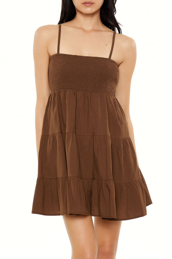 Forever 21 Tiered Mini Babydoll Dress