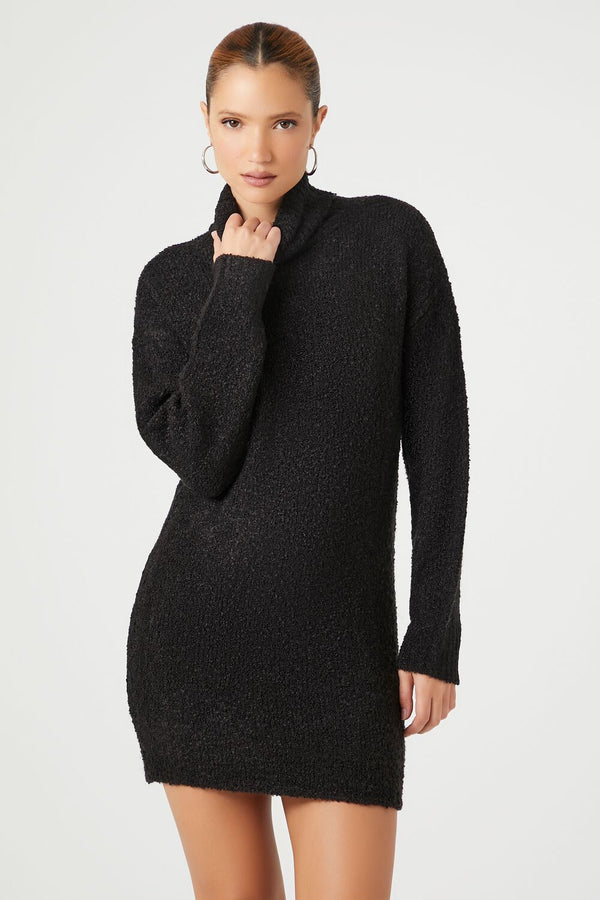 Forever 21 Turtleneck Mini Sweater Dress