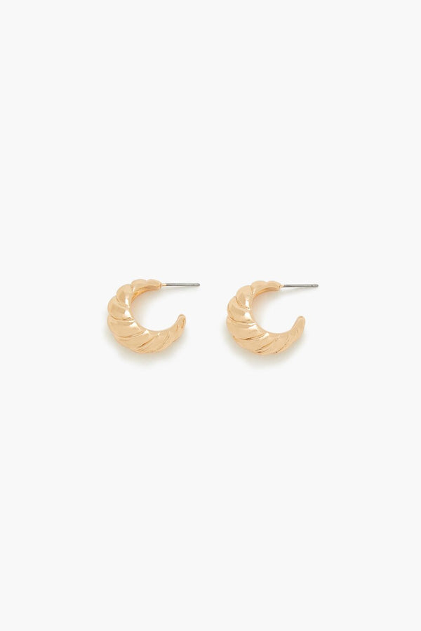 forever 21 Twisted Hoop Earrings
