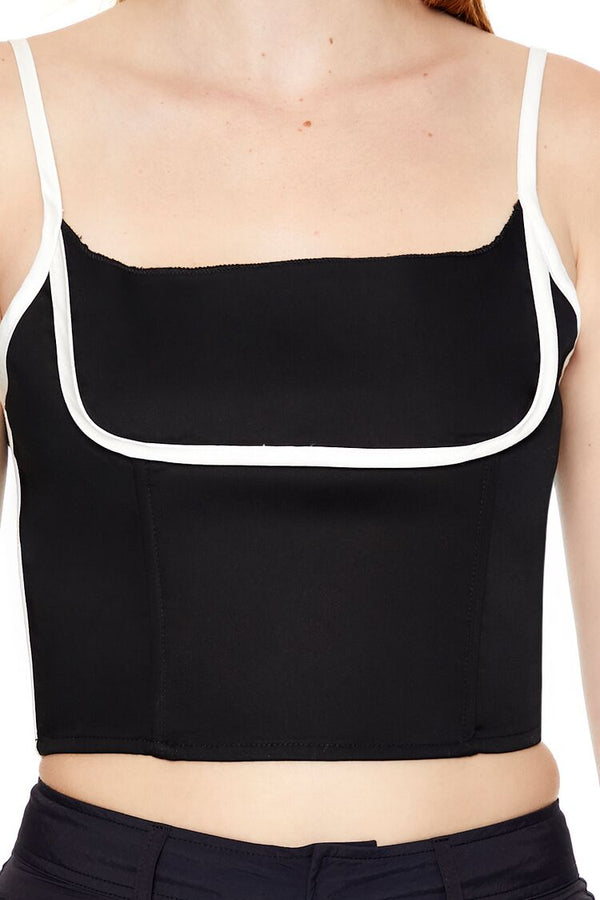 Forever 21 Two-Tone Cropped Cami