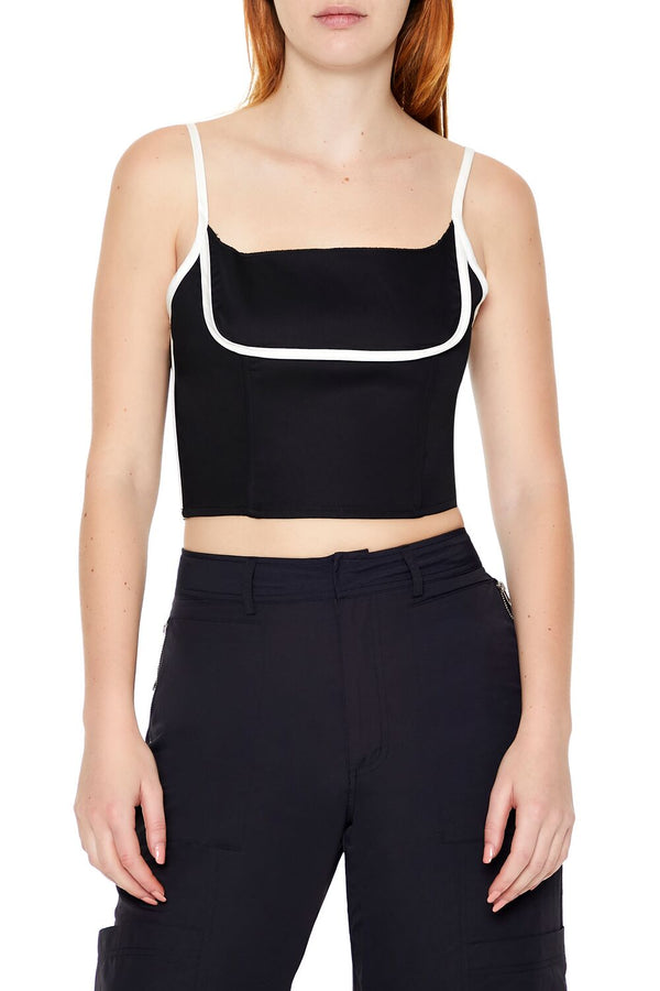 forever 21 Two-Tone Cropped Cami