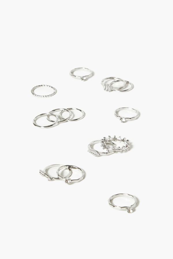 forever 21 Variety Faux Gem Ring Set