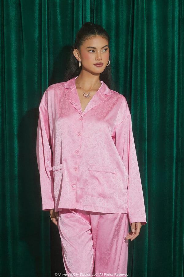 Forever 21 Wicked Pajama Shirt & Pants Set