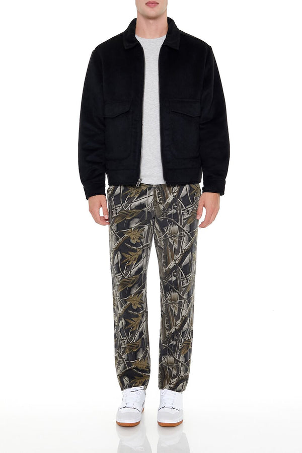 Forever 21 Zip-Up Trucker Jacket