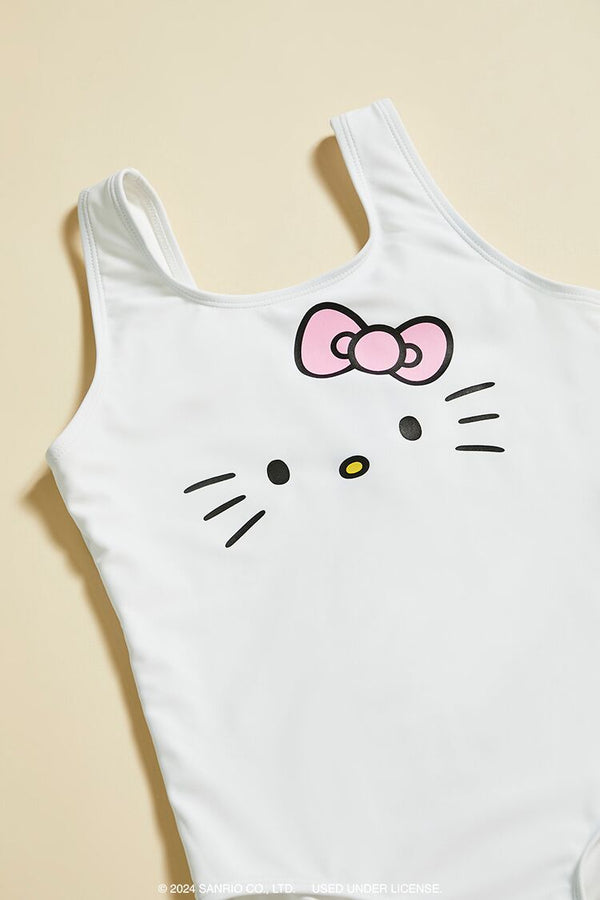 Forever 21 Girls Hello Kitty One-Piece Swimsuit (Kids)