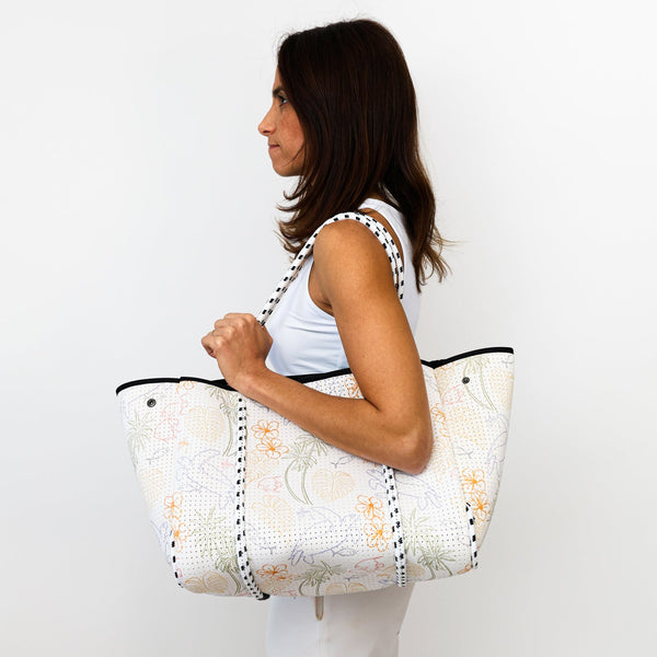 Forever 21 GUY HARVEY X POPUPS BRAND EVERYDAY TOTE TROPICAL TURTLE