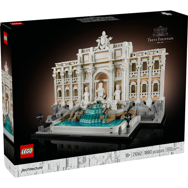 Forever 21 LEGO® Architecture Trevi Fountain Model Italian Landmark Rome Memorabilia 21062