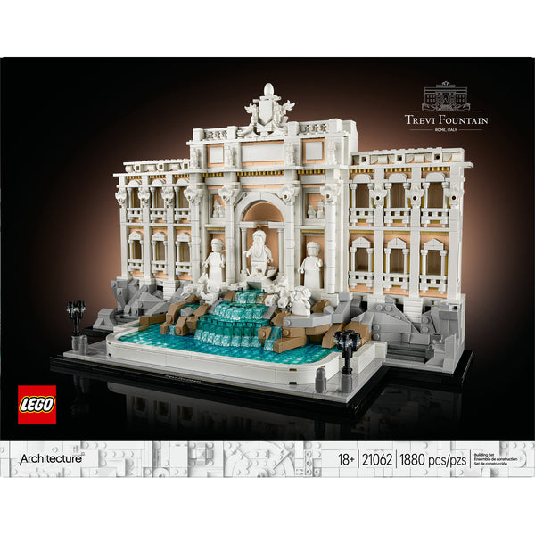 Forever 21 LEGO® Architecture Trevi Fountain Model Italian Landmark Rome Memorabilia 21062