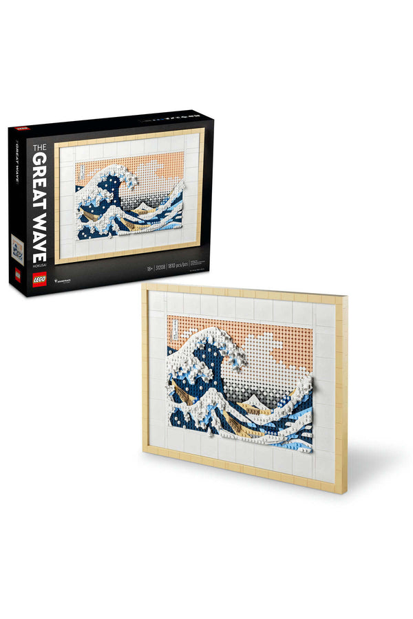 forever 21 LEGO® Art Hokusai – The Great Wave 31208 Building Kit 1 810 Pieces