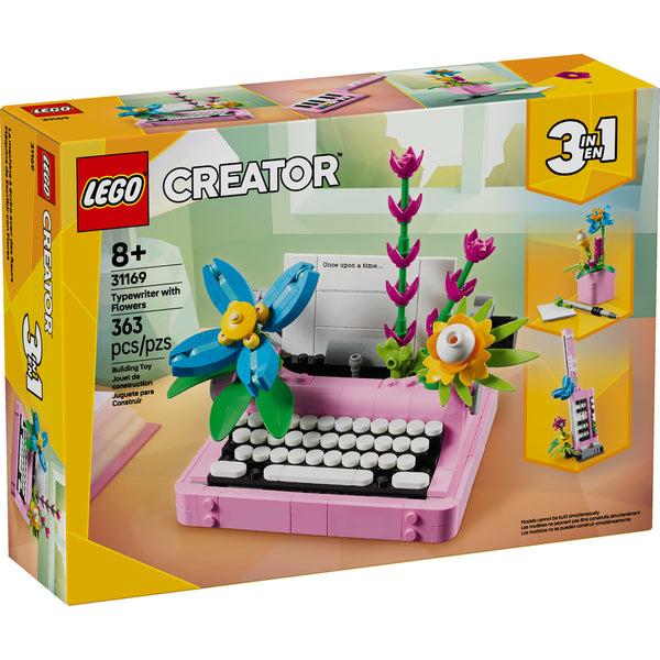 Forever 21 LEGO® Creator 3in1 Typewriter With Flowers Toy Playset 31169