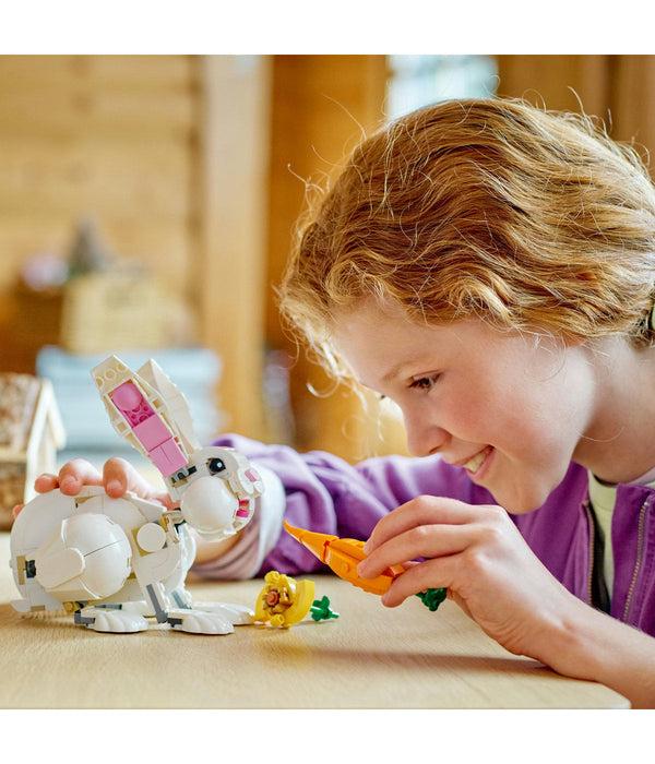 Forever 21 LEGO® Creator 3in1 White Rabbit 31133 Building Toy Set (258 Pieces)