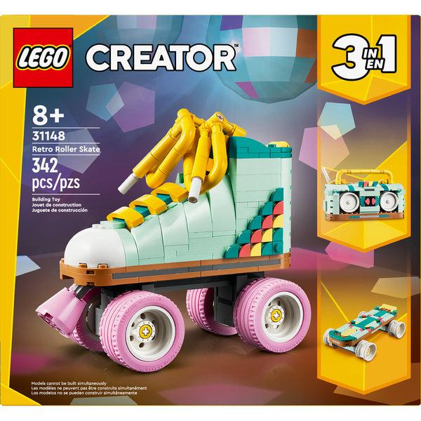 Forever 21 LEGO® Creator Retro Roller Skate 3in1 Toy 31148