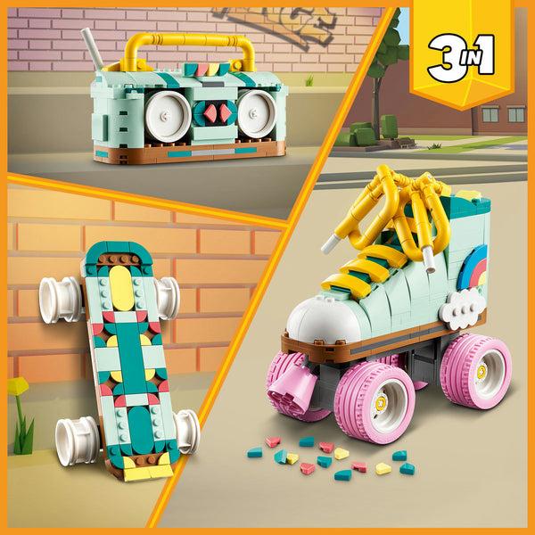Forever 21 LEGO® Creator Retro Roller Skate 3in1 Toy 31148
