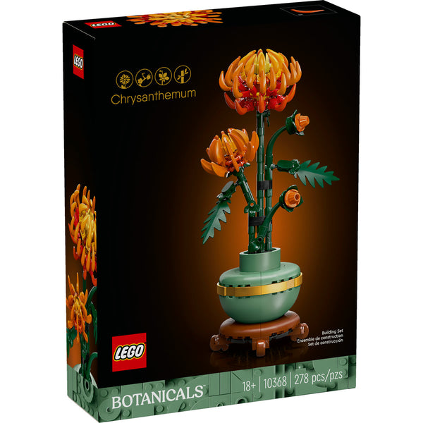 Forever 21 LEGO® Icons Chrysanthemum Flower Decor Building Set 10368
