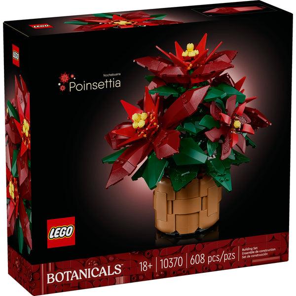 Forever 21 LEGO® Icons Poinsettia Plant Decor Building Set 10370