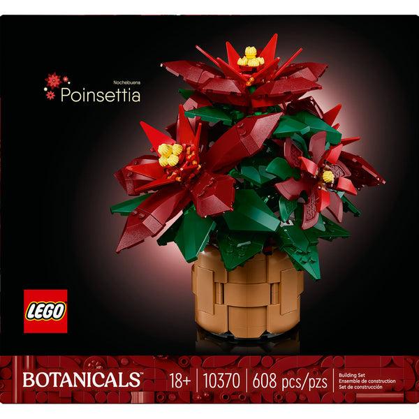 Forever 21 LEGO® Icons Poinsettia Plant Decor Building Set 10370