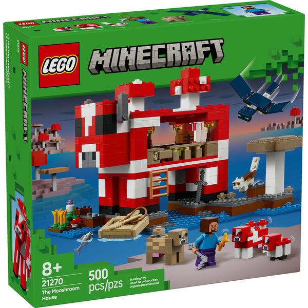 Forever 21 LEGO® Minecraft® The Mooshroom House Island Gamer Kit Toy For Kids 21270