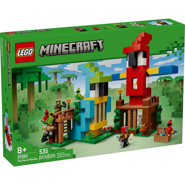 Forever 21 LEGO® Minecraft® The Parrot Houses Buildable Video-Game Set 21282
