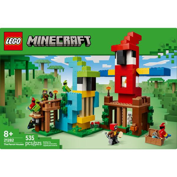 Forever 21 LEGO® Minecraft® The Parrot Houses Buildable Video-Game Set 21282