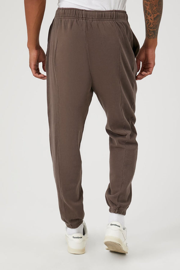 Forever 21 Mineral Wash Slim-Fit Drawstring Joggers