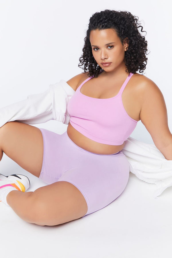 forever 21 Plus Size Basic Organically Grown Cotton Shorts