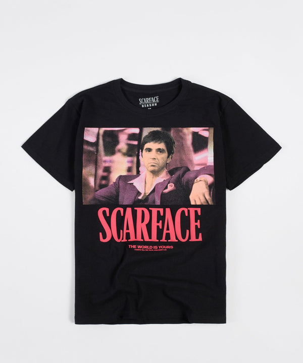 forever 21 Scarface the World Short Sleeve Tee - Black
