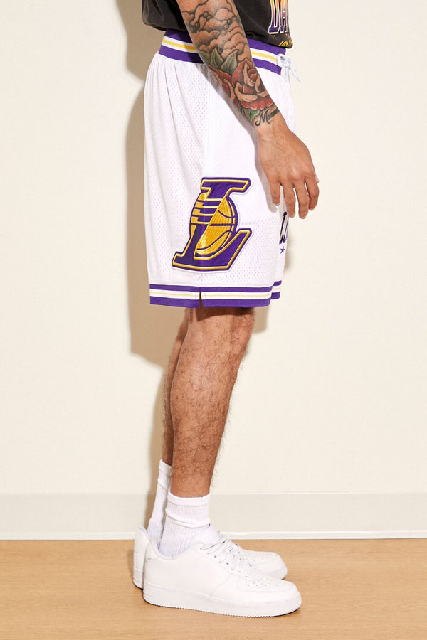Forever 21 Unisex Los Angeles Lakers Basketball Shorts