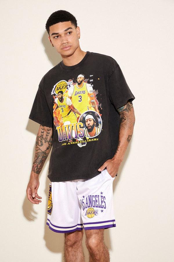 forever 21 Unisex Los Angeles Lakers Basketball Shorts