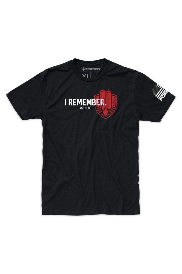 forged IN OUR HEARTS - 9/11 Tribute BLACK