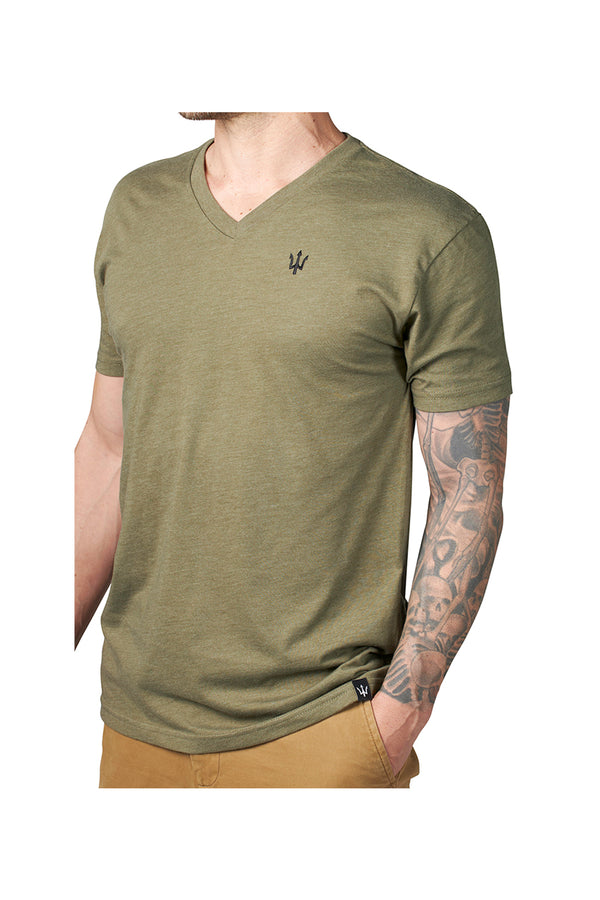 Forged SILENT PROFESSIONAL V-NECK OLIVE