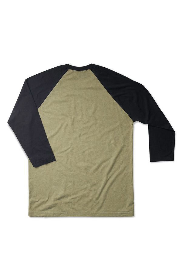 Forged THE BRAND RAGLAN OLIVE BLACK