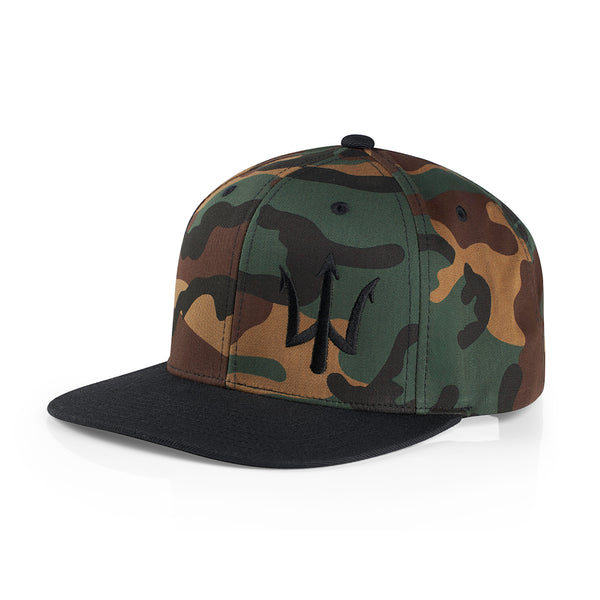 Forged TRIDENT CAMO FLAT BILL SNAPBACK