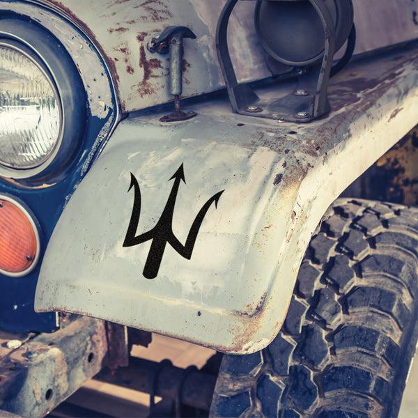 Forged TRIDENT DECAL