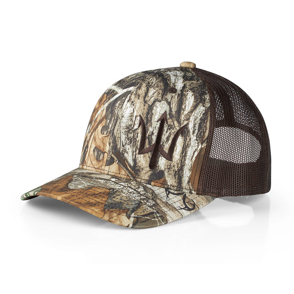 forged TRIDENT MOSSY OAK SNAPBACK TRUCKER