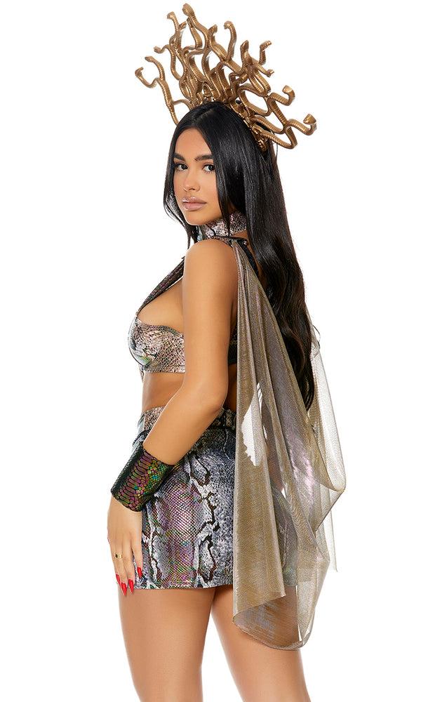 Forplay A Head In The Game Sexy Medusa Costume Reptile