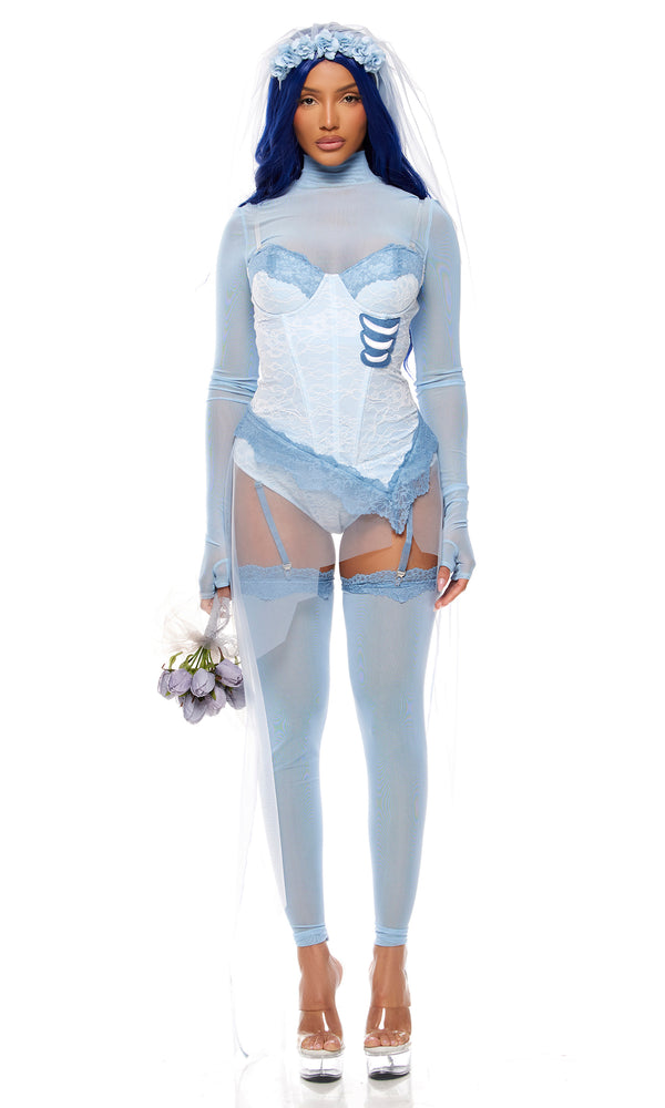 forplay Always a Bridesmaid Movie Character Costume Blue