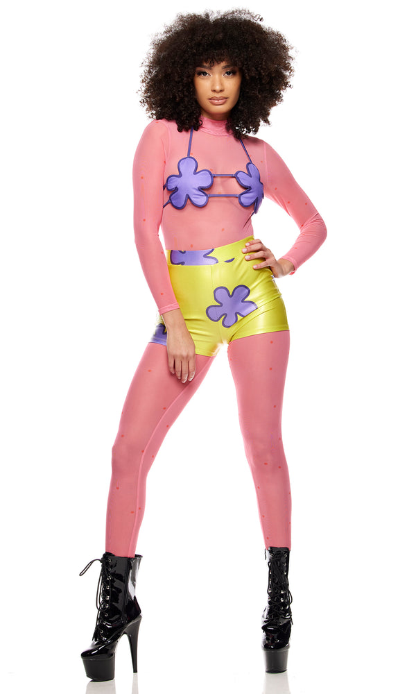 forplay Bikini Bottom Cartoon Character Costume Multicolor