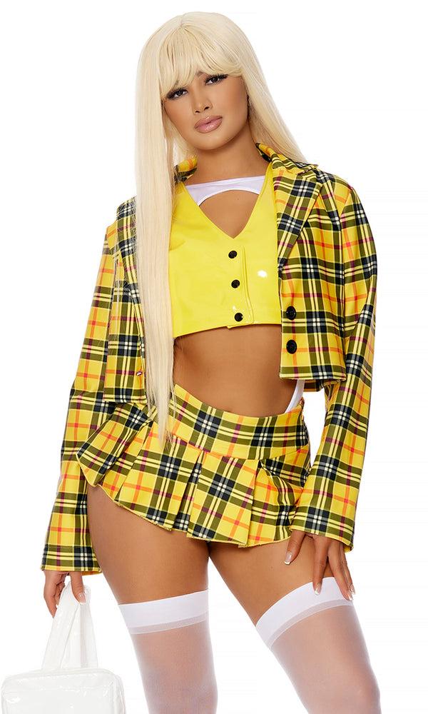 Forplay As If Sexy Movie Character Costume Yellow