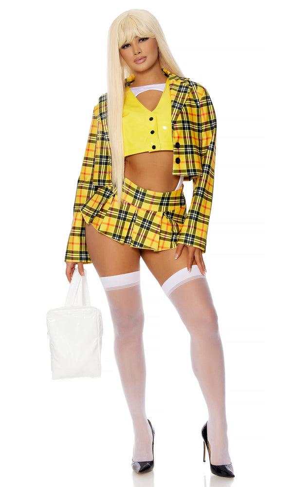 forplay As If Sexy Movie Character Costume Yellow