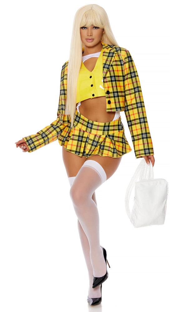 Forplay As If Sexy Movie Character Costume Yellow