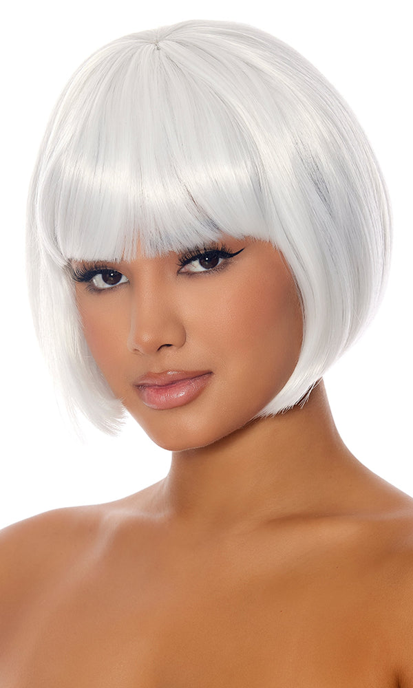 Forplay Bob Wig With Bangs Black