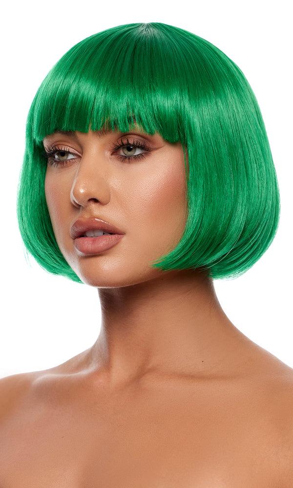 forplay Bob Wig with Bangs - Green Green